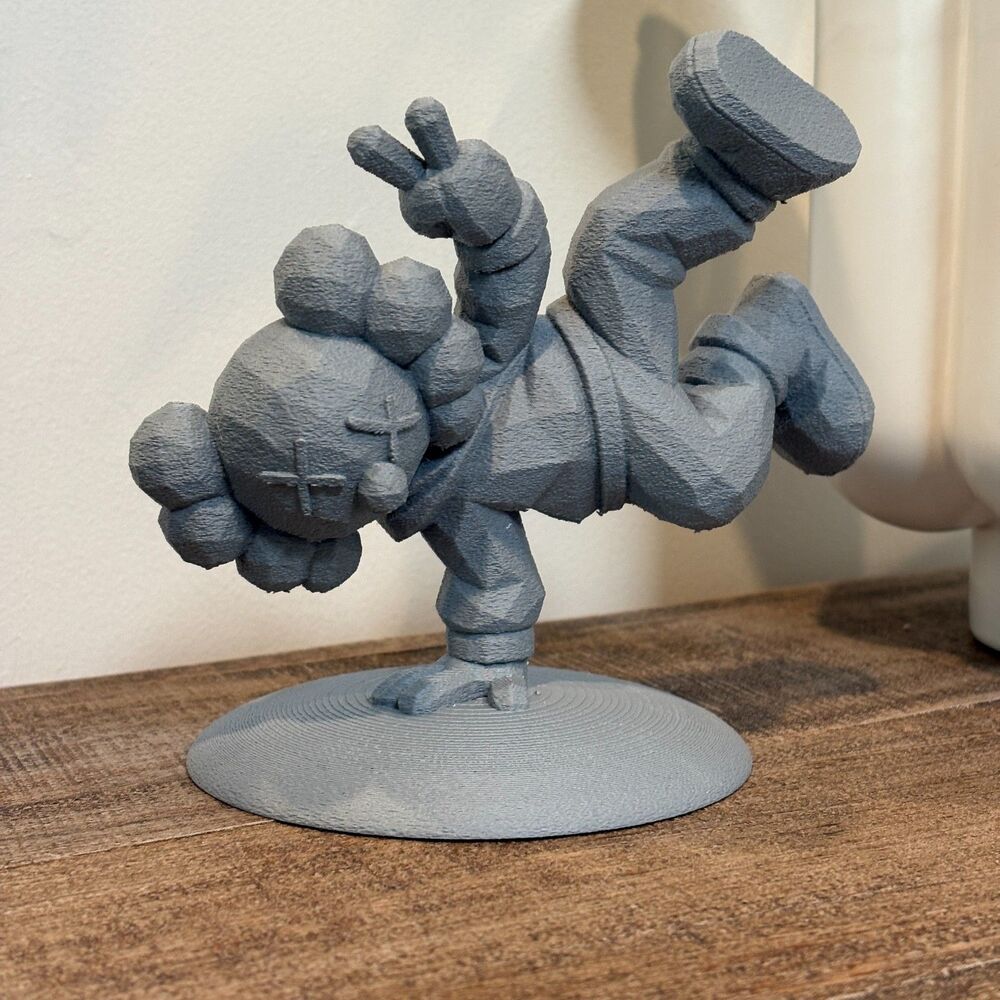 Art Toy Figurine, Modern Decorative Figure, Sculptural Shelf and Desk Decor